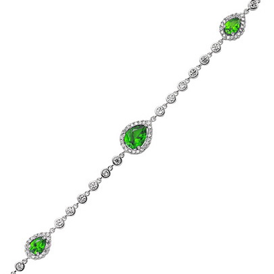 Solid Gold Cluster Bracelet