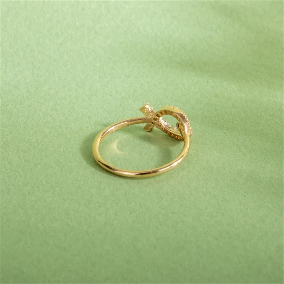 Solid Gold Fish Ring