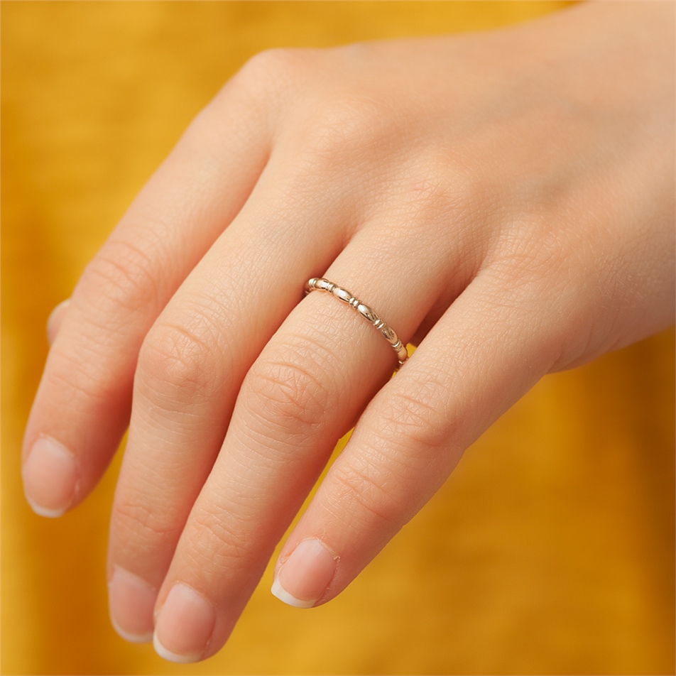 Solid Gold Band Ring