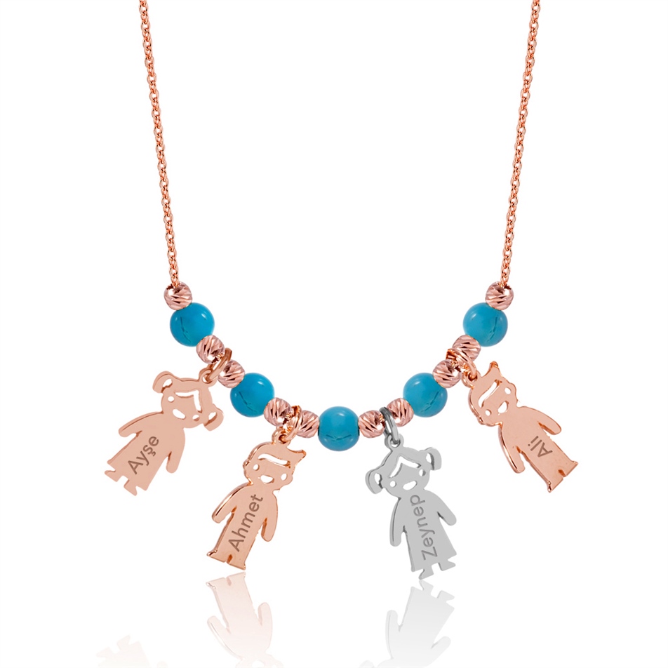 Solid Gold Name Necklace