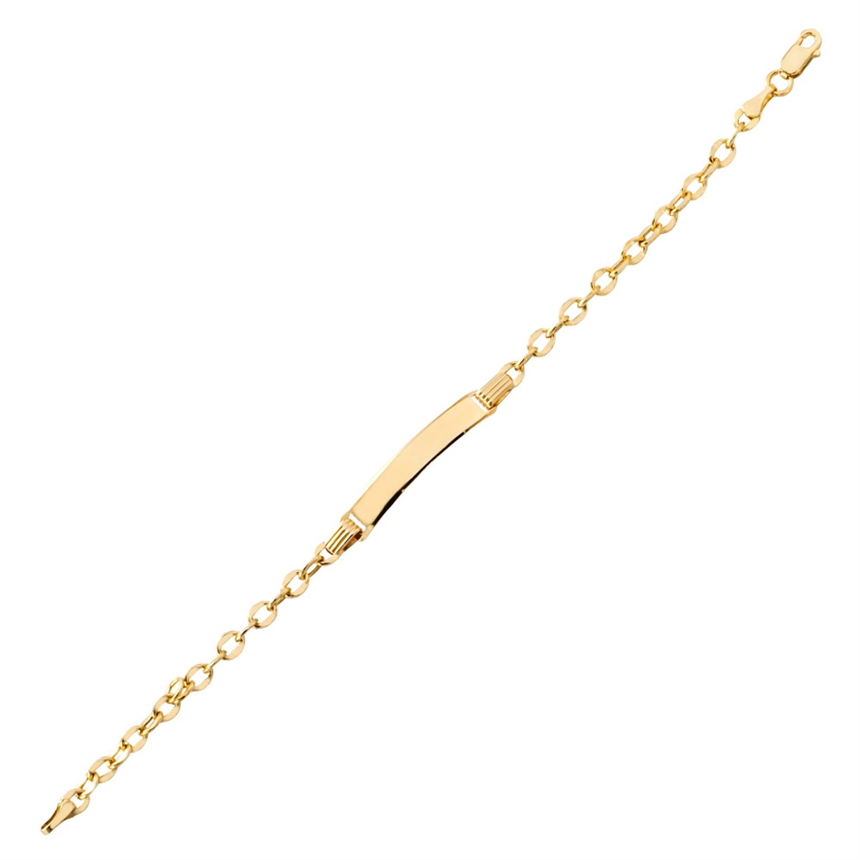 Solid Gold Name Bracelet