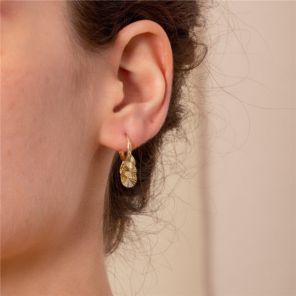  Dangling Multiple Discs Earrings