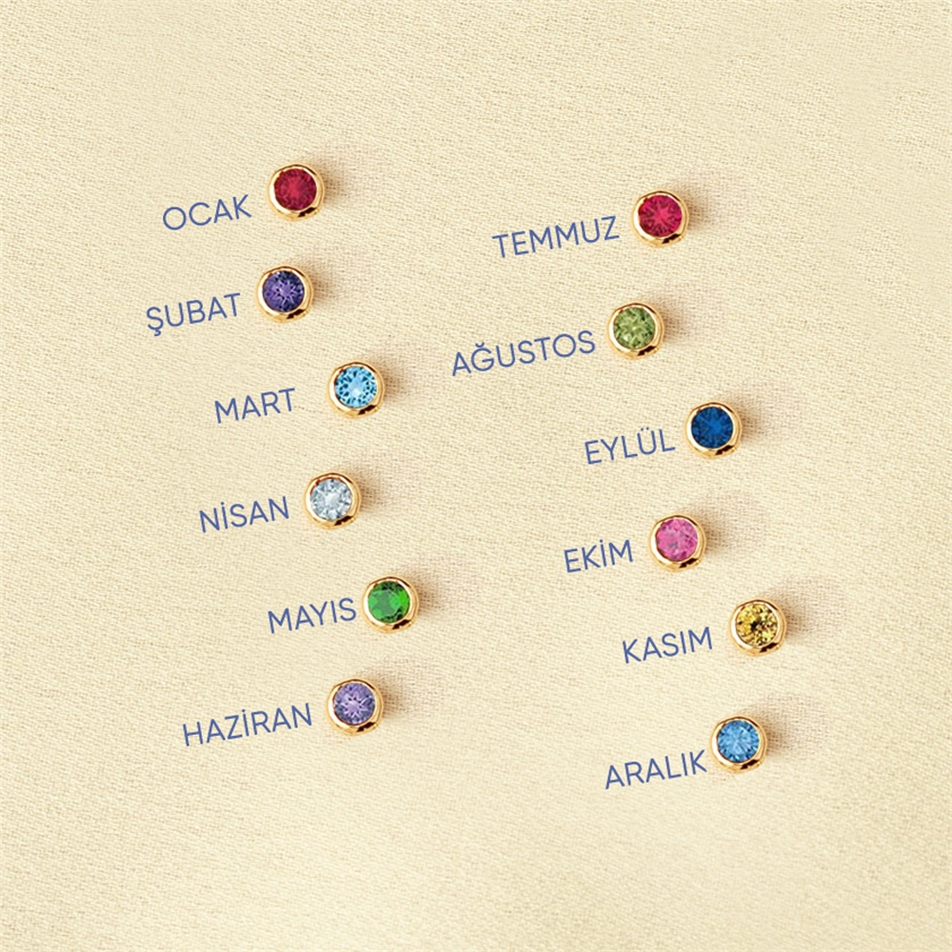 Solid Gold Birthstone Bracelet