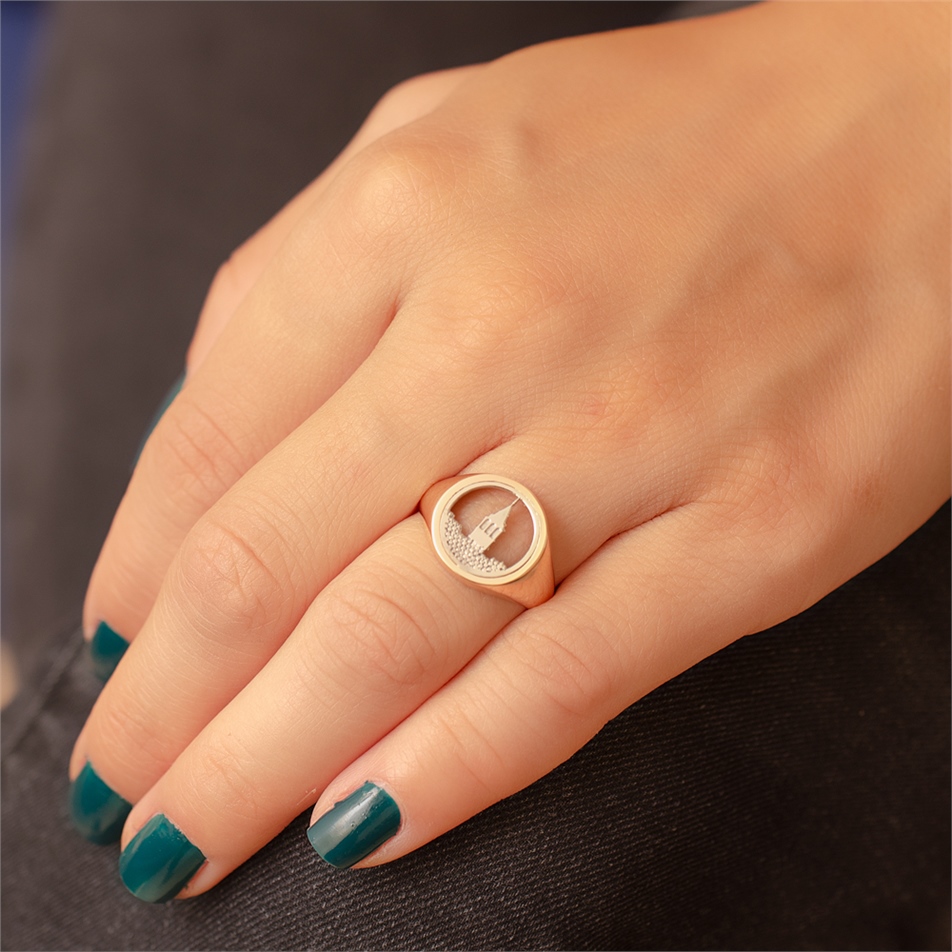 Solid Gold Fancy Ring