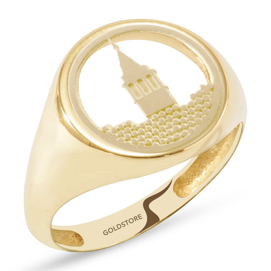 Solid Gold Fancy Ring