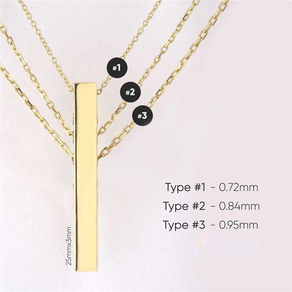 Solid Gold Small Cross Necklace