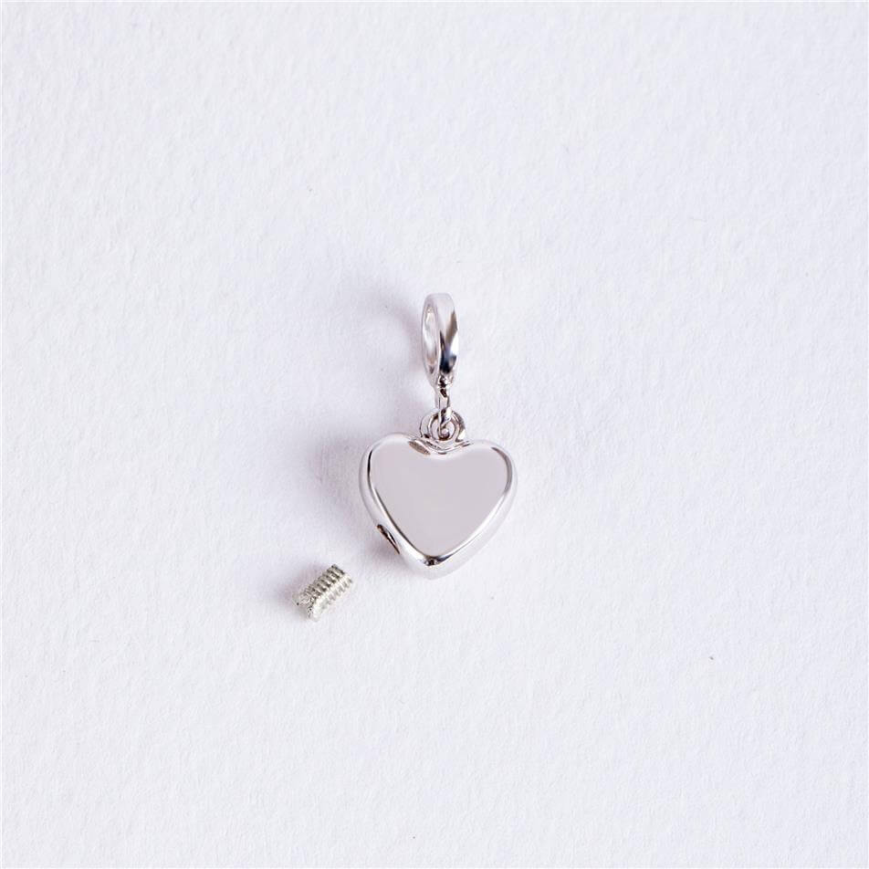 Solid Gold Heart Urn Charm
