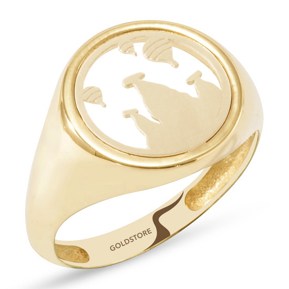 Solid Gold Fancy Ring