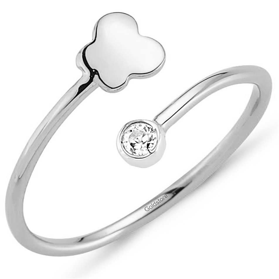 Solid Gold Fancy Butterfly Ring