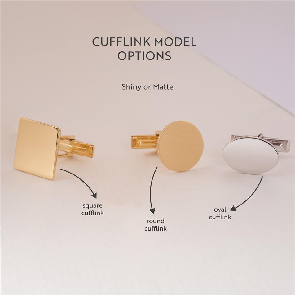 Square Personalized Cufflinks