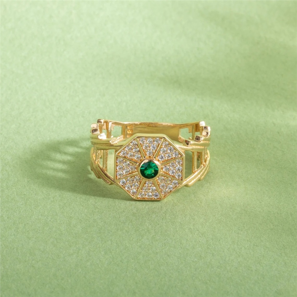 Solid Gold Knuckle Ring