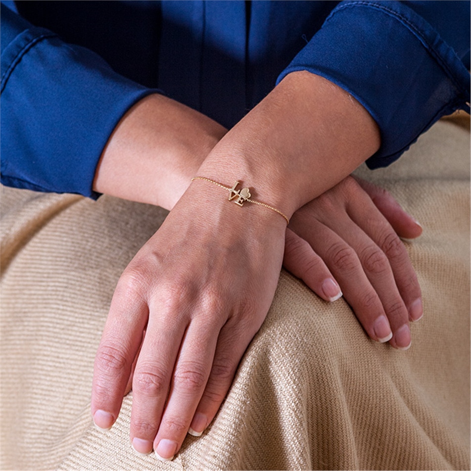 Solid Gold Love Bracelet