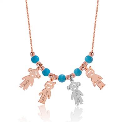 Solid Gold Name Necklace