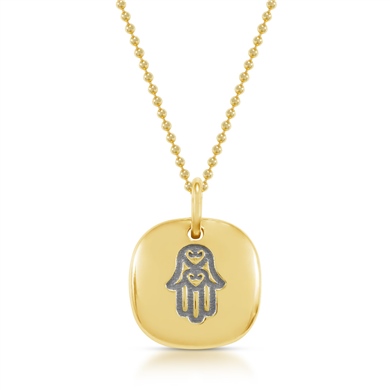 Altın Fatma Ana Eli Kolye