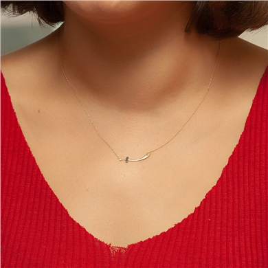 Altın Zülfikar Kılıç Kolye