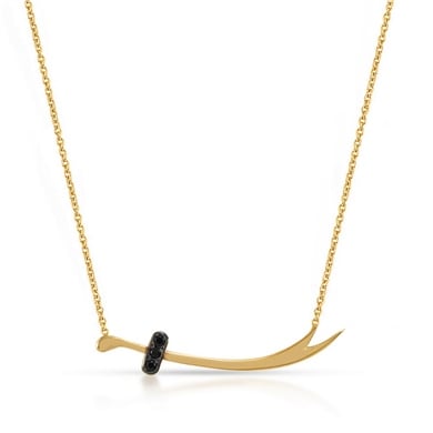 Altın Zülfikar Kılıç Kolye