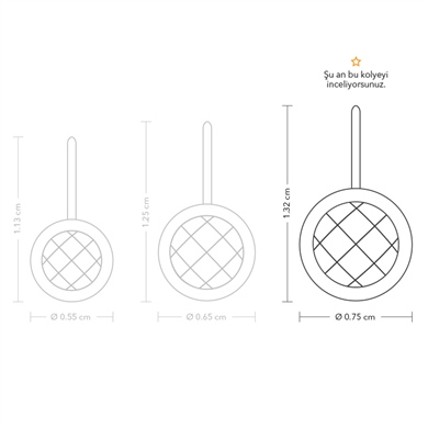 Solid Gold Solitaire Necklace