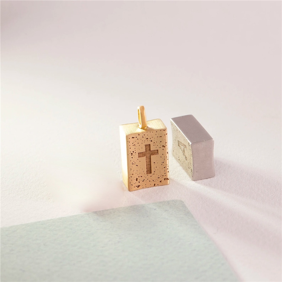 Solid Gold Bible Urn Necklace