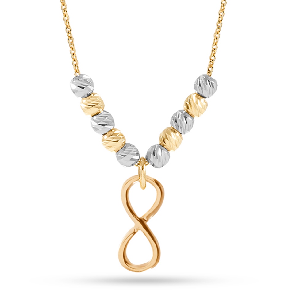 Altın Top Sonsuzluk Kolye