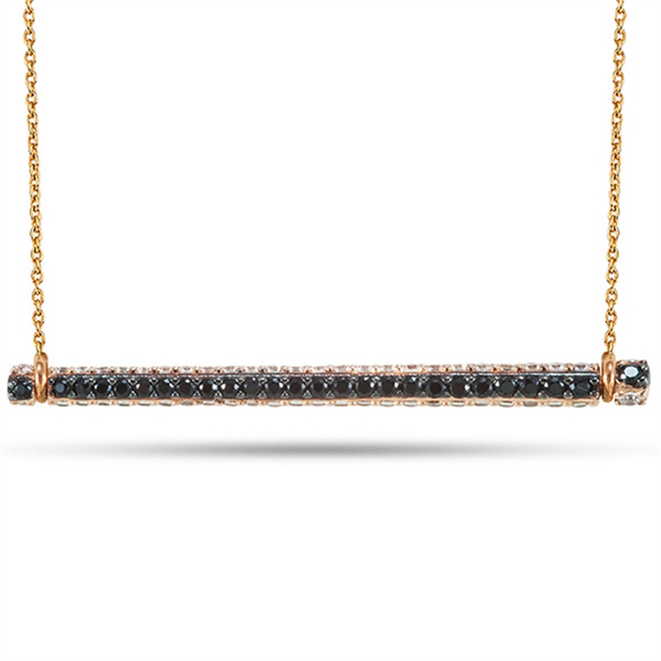 Altın 3D Çubuk Kolye