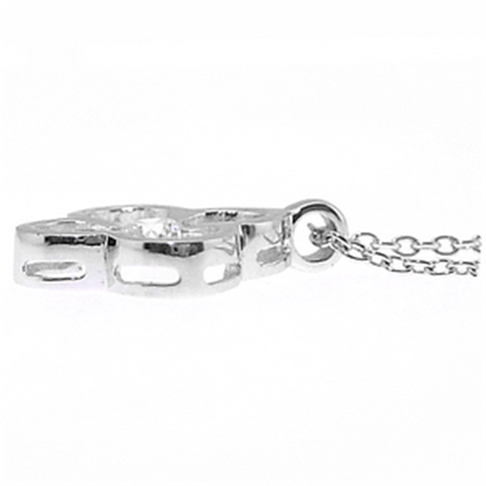 Solid Gold 0.15 ct. Diamond Necklace