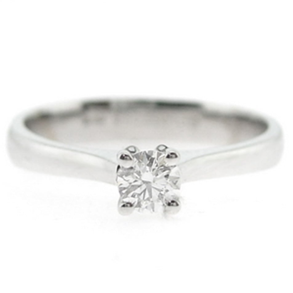 Solid Gold 0.24 ct. Diamond Solitaire Ring