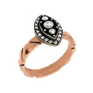 Solid Gold 0.25 ct Diamond Ring