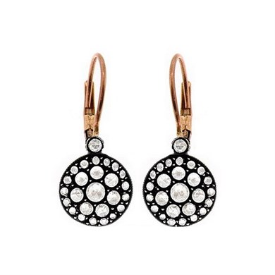 Solid Gold 0.96 ct Diamond Earring