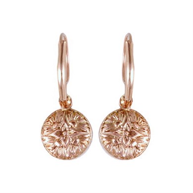 Solid Gold 0.96 ct Diamond Earring
