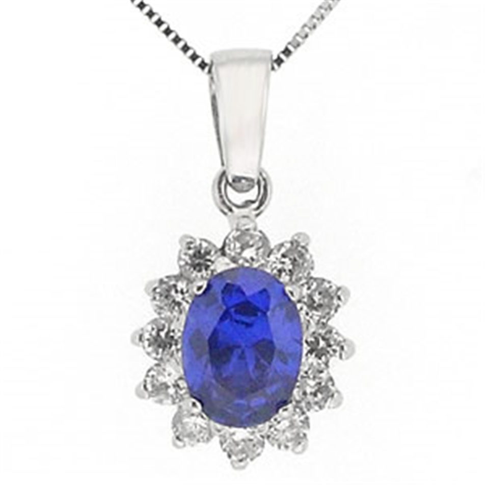 Solid Gold Cluster Necklace