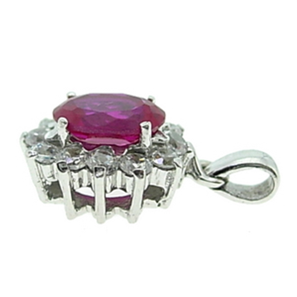 Solid Gold Cluster Necklace