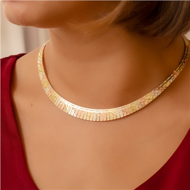 URL Solid Gold Fancy Necklace