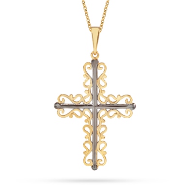 Altın Haç Kolye