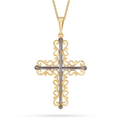 Altın Haç Kolye