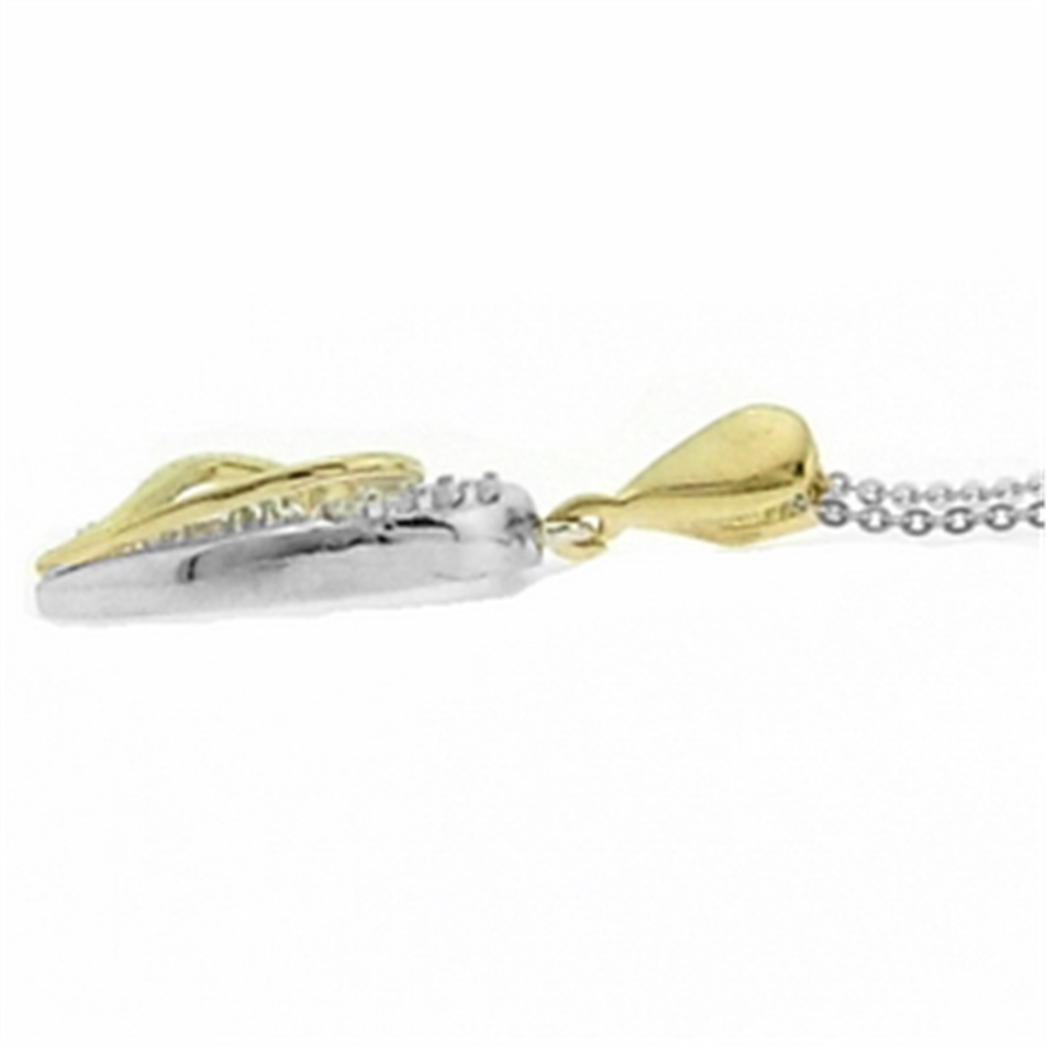 Solid Gold Heart Necklace