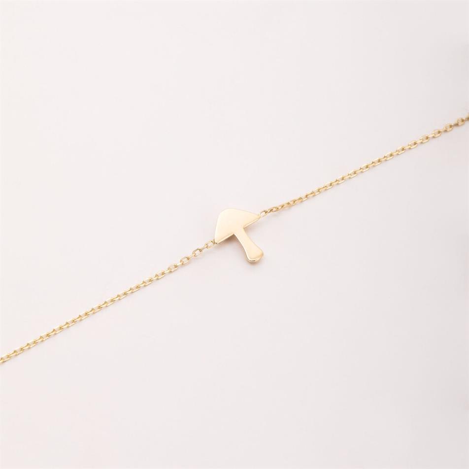 Tiny Mushroom Bracelet