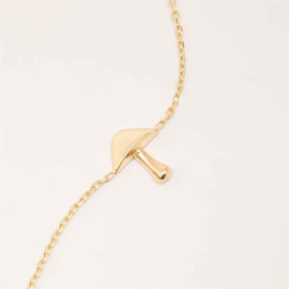 Tiny Mushroom Bracelet