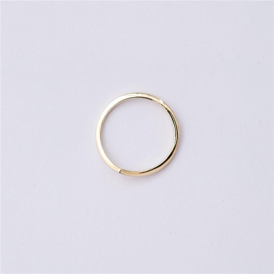 Solid Gold Chevron Arrow Ring