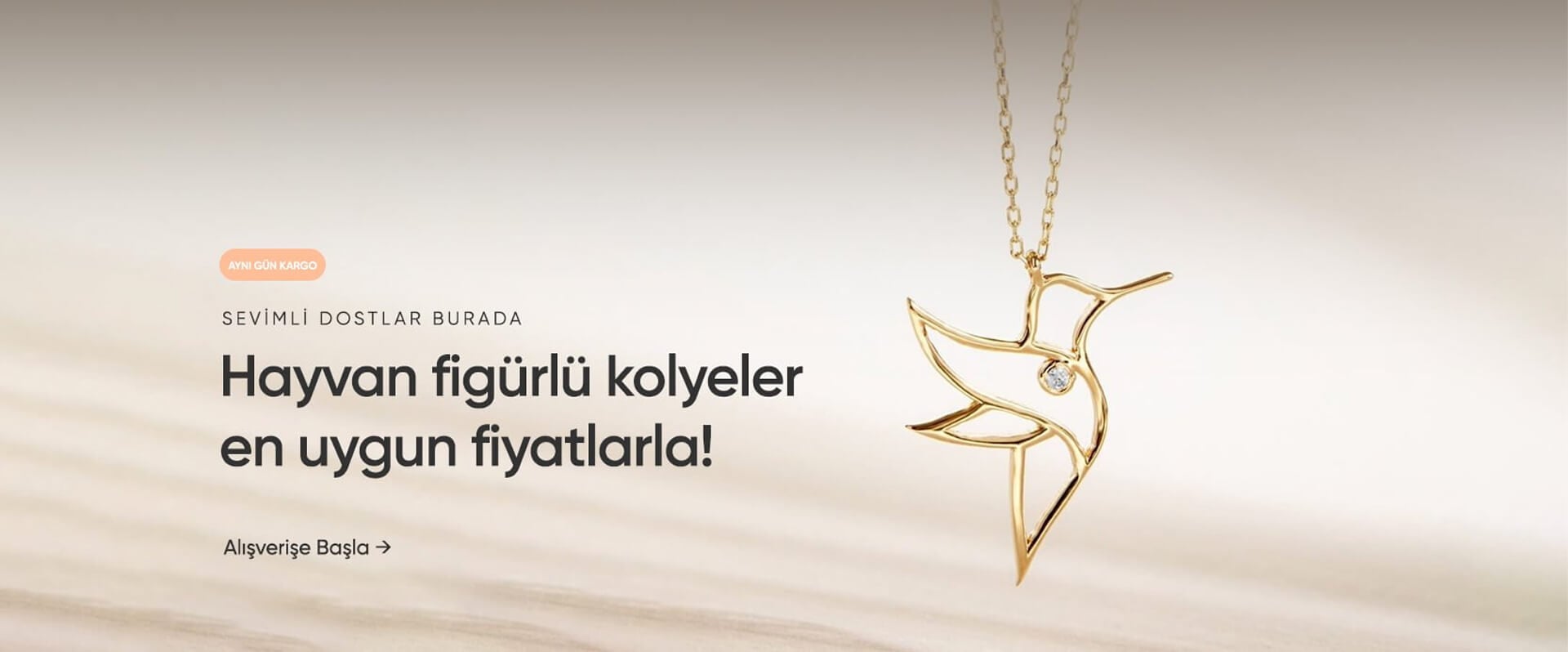 Hayvan Figürlü Kolyeler