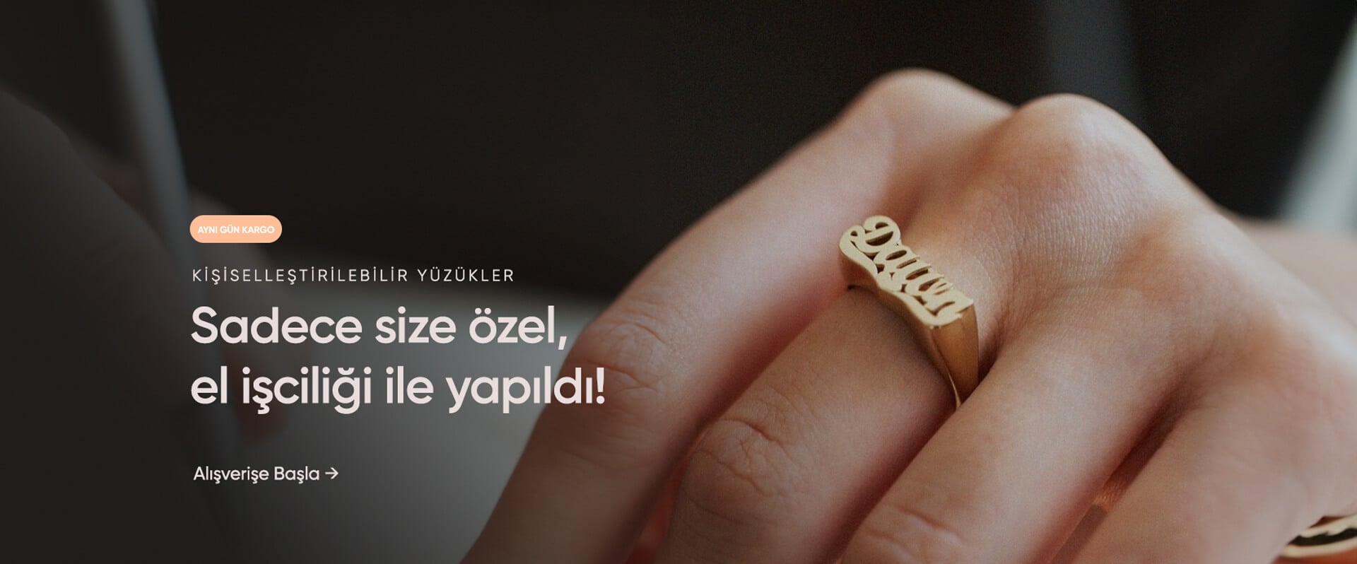 Kişiselleştirilmiş Altın Yüzükler