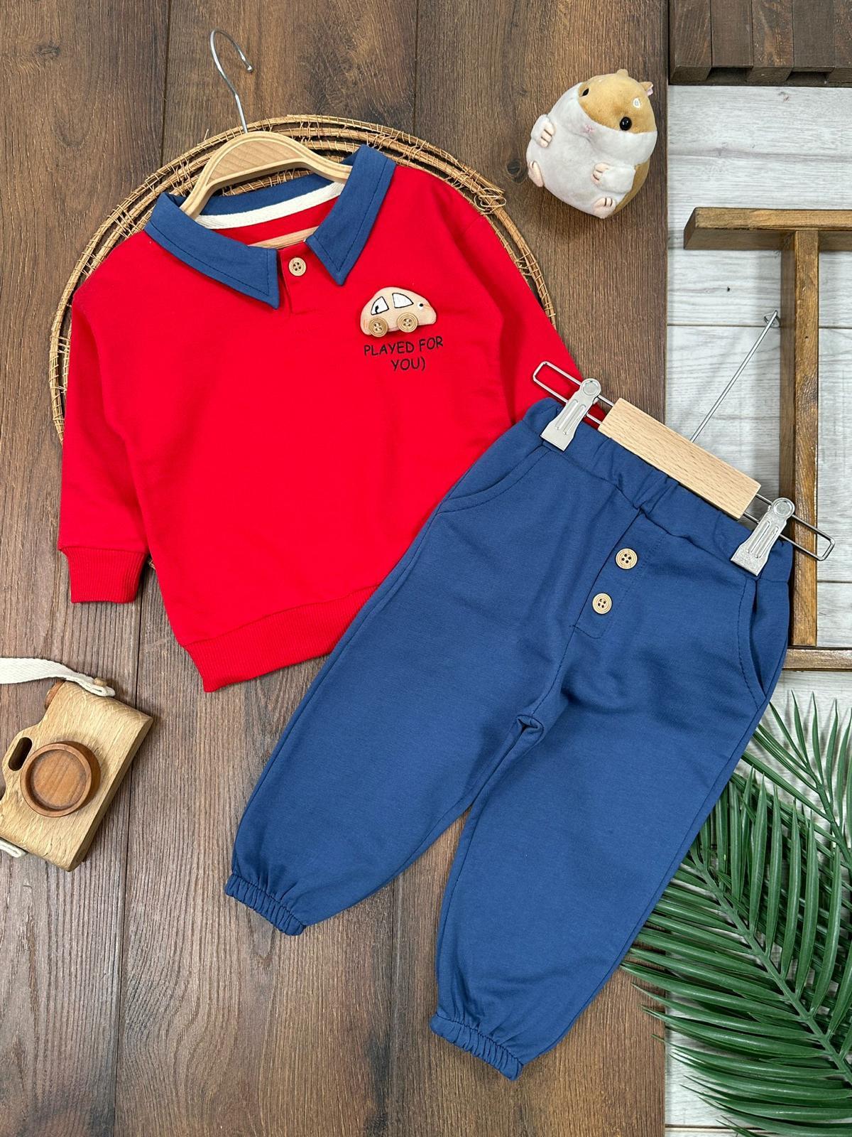 BEBENDY KİDS ERKEK BEBEK OYUNCAK ARABALI 2 Lİ TAKIM