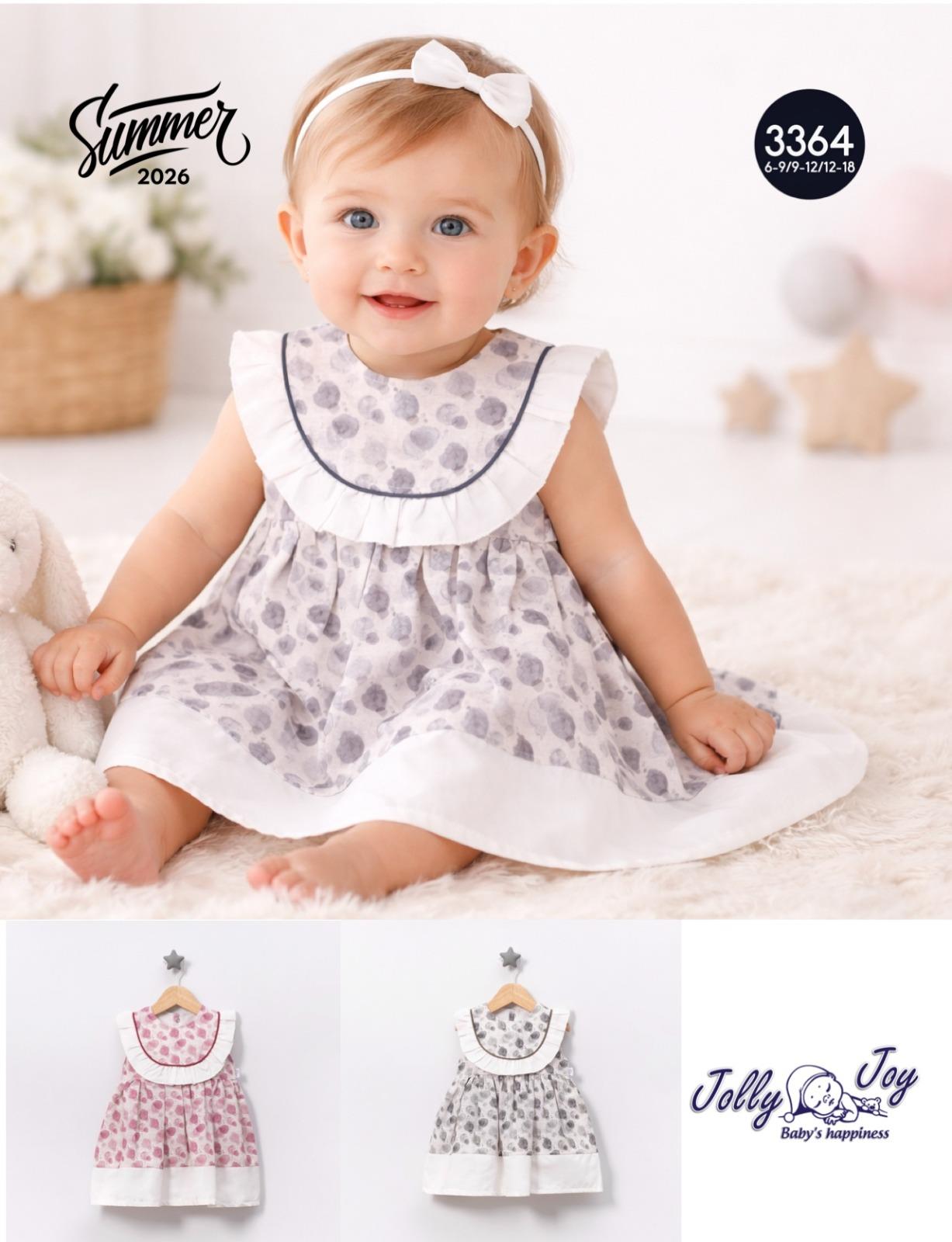 JOLLY JOY PUANLI ELBİSE 6-18 AY