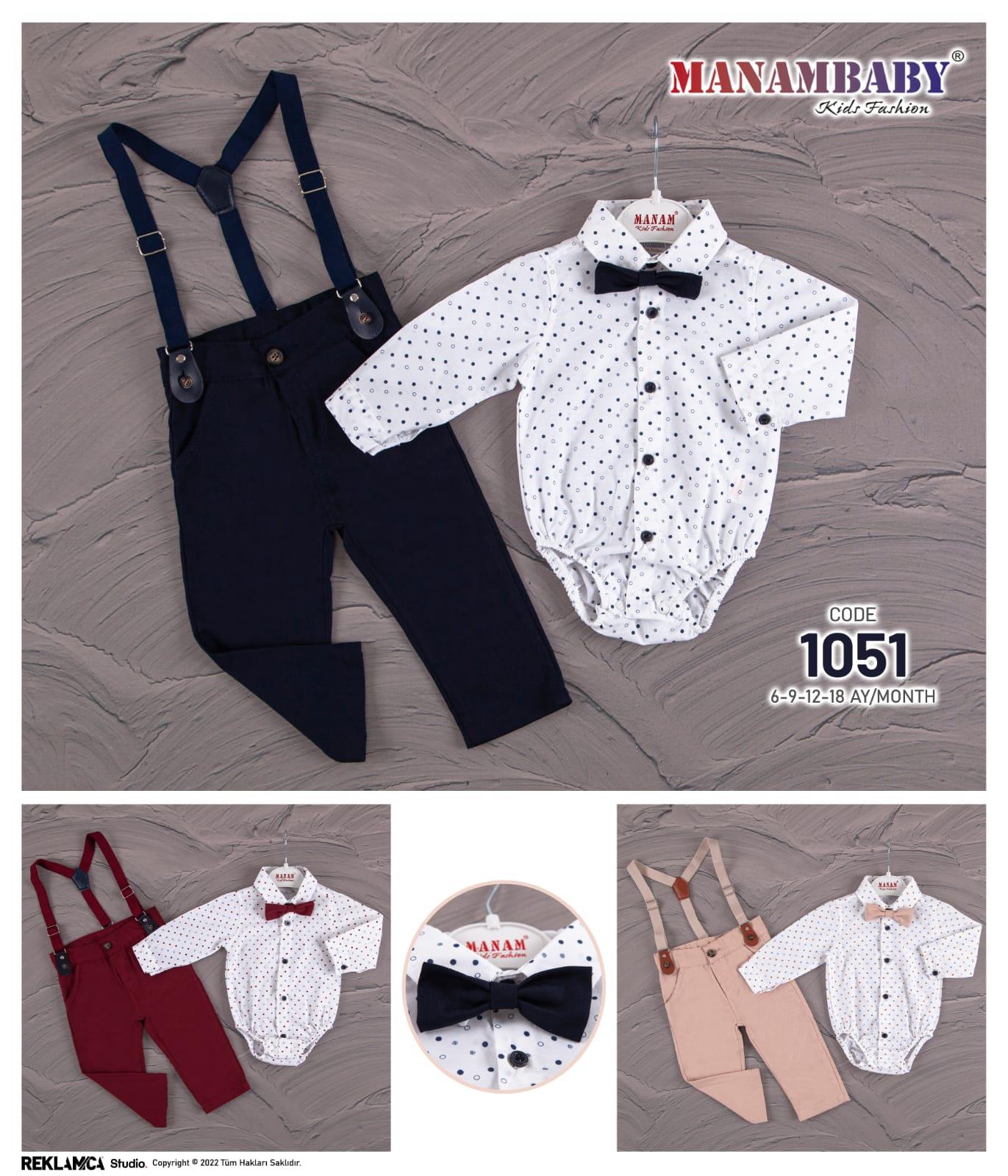MANAM BABY SALOPET TULUMLU 2 Lİ TAKIM 6-24 AY