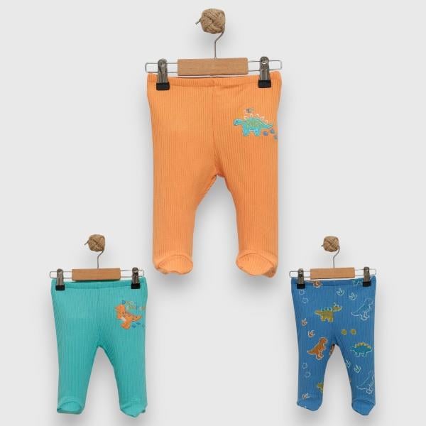 NECİXS ERKEK BEBEK DİNO BASKILI TEK ALT