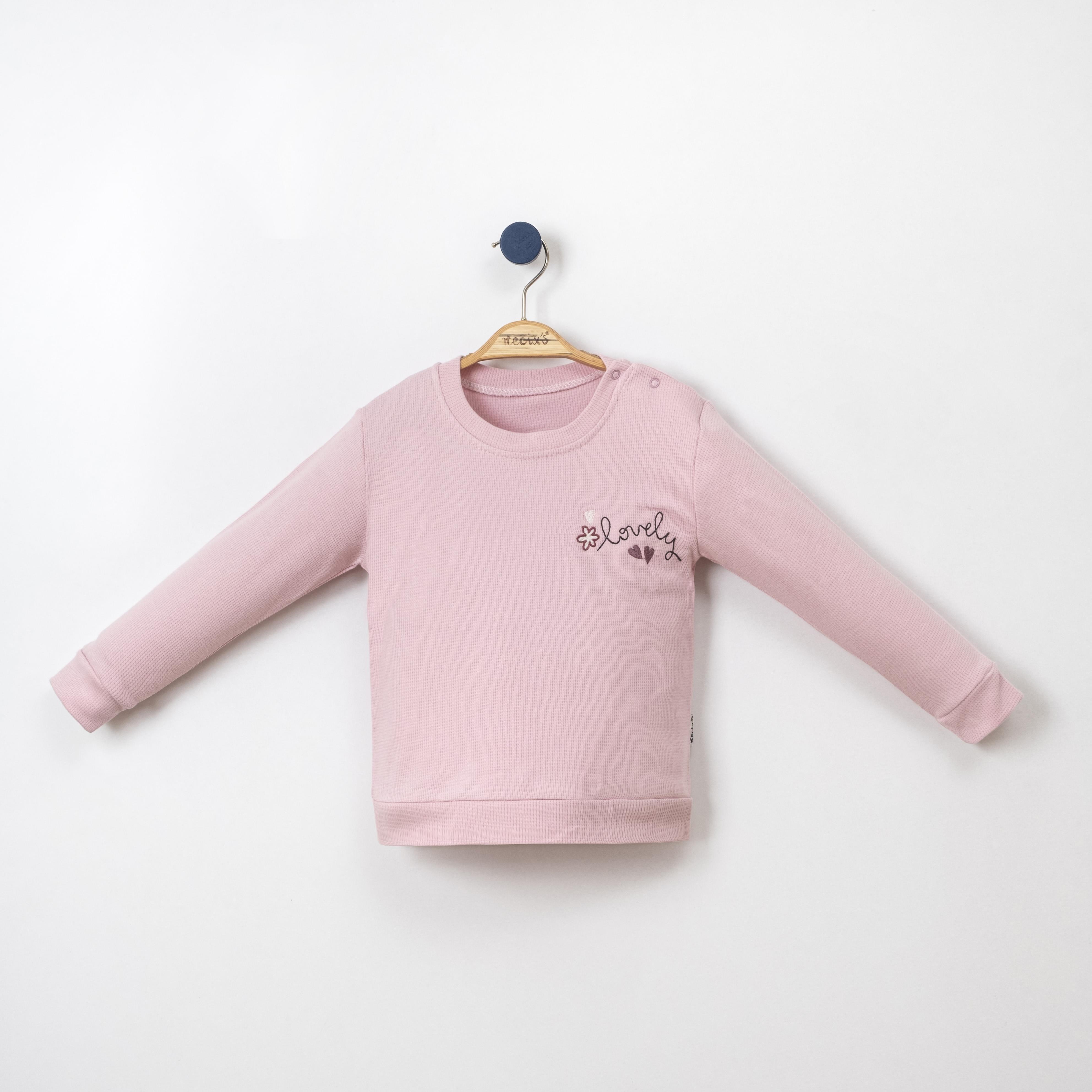 Necix's Lovely Nakışlı Sweat Çocuk Üst Giyim