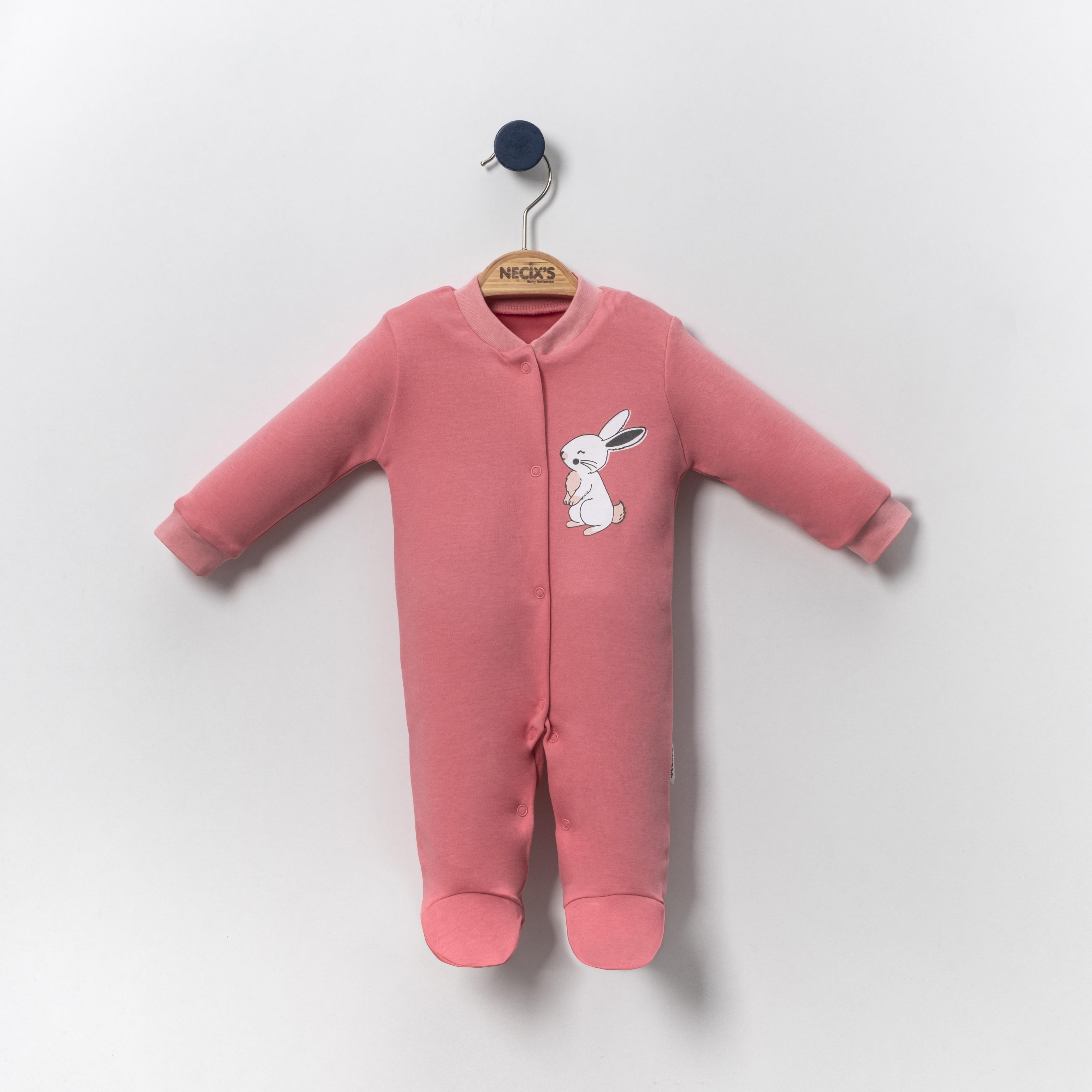 Necix's Rome Kız Bebek Tulum 0-3 Ay, 3-6 Ay 3 Adet