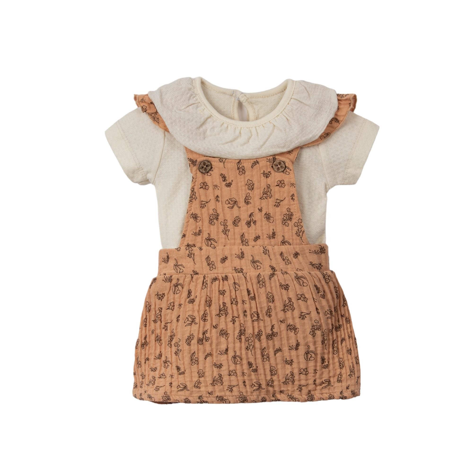 Necix's Villa Montes Salopetli Kzı Bebek Elbise