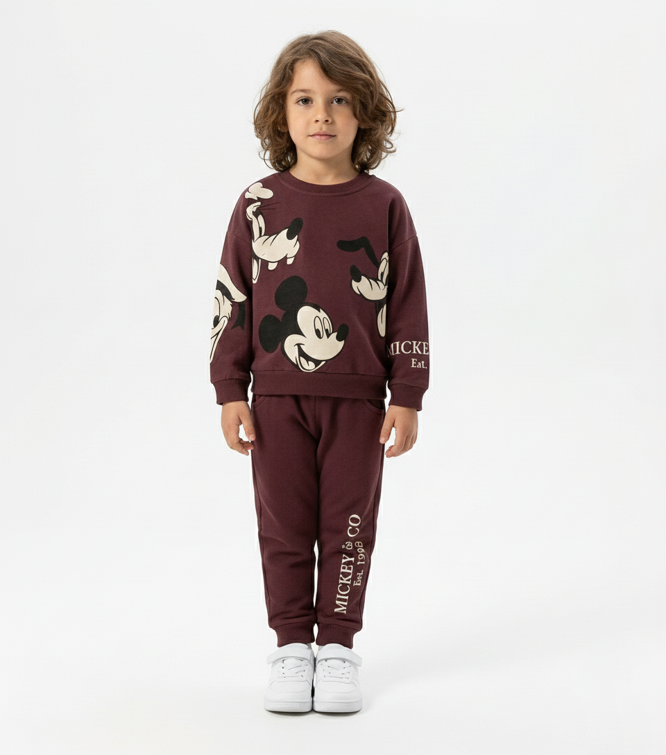 VOVİDO KİDS BASKILI ERKEK ÇOCUK TAKIM