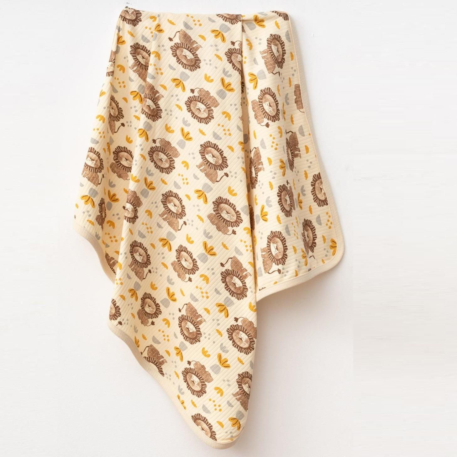 Aslan Desenli 80*90 cm Battaniye