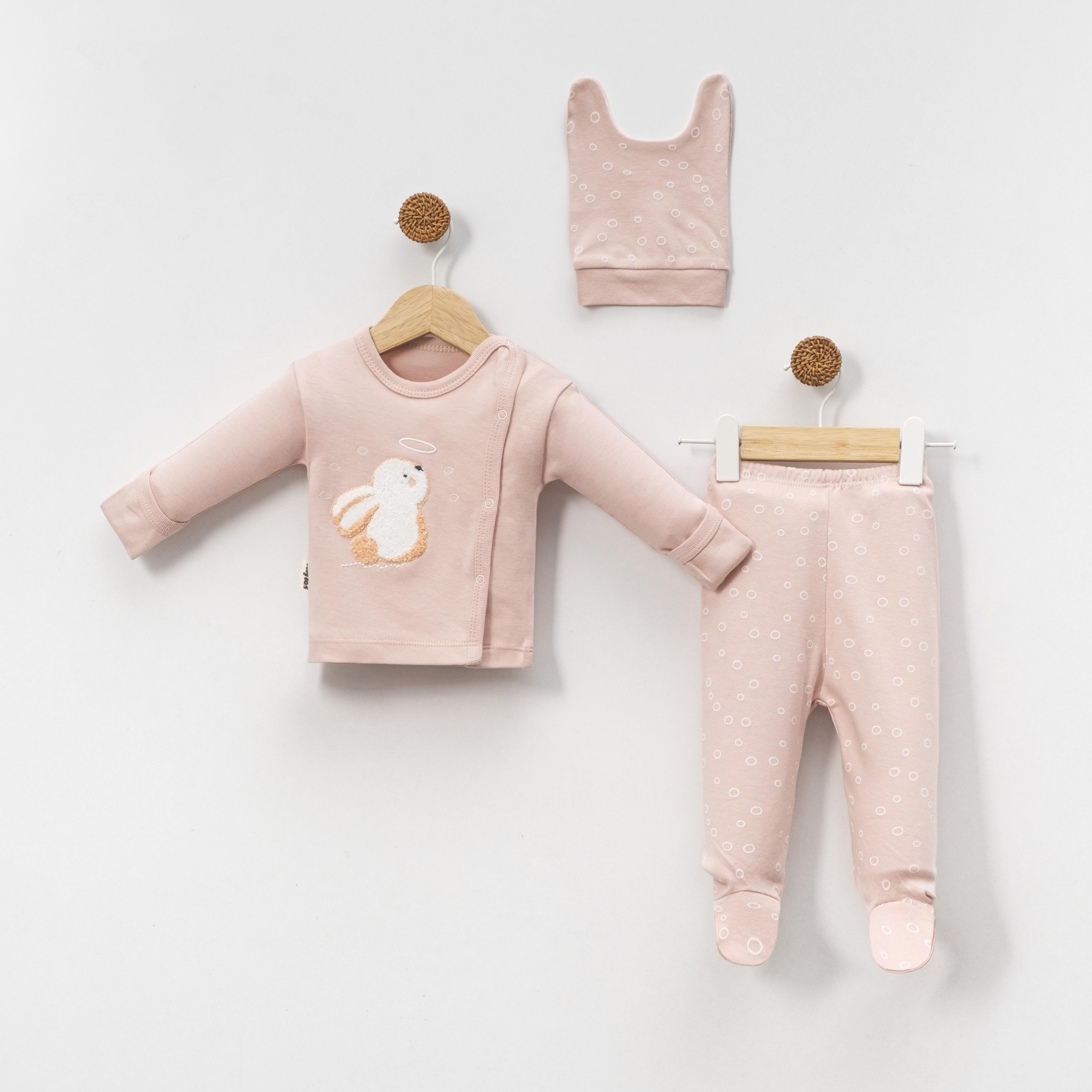 BABY CAN NAKIŞ DETAYLI ZIBIN TAKIMI 0-3 M